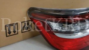 Задние фонари на Toyota camry 55 штатные