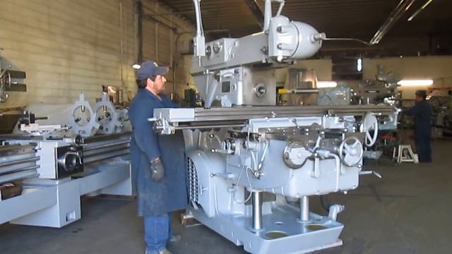 Used KEARNEY & TRECKER 415TF Horizontal Mill With Vertical Overarm - XLNT смотреть онлайн