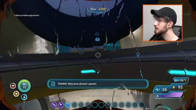 Subnautica but a GARGANTUAN LEVIATHAN SPAWNS every 30 SECONDS смотреть онлайн