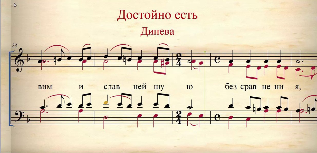 Достойно есть Динев. смотреть онлайн