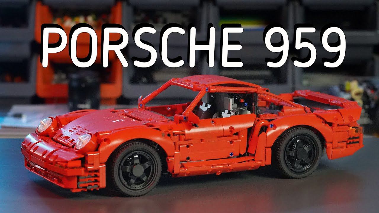 Lego Porsche 959 MOC смотреть онлайн