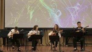 Квартет домр --  "Марш", балет "Щелкунчик" (Чайковский)