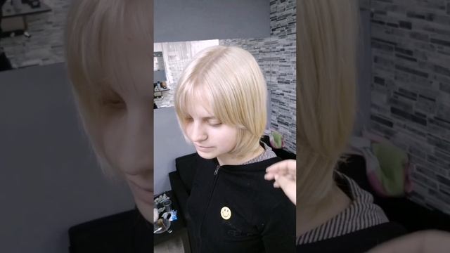 до и после осветления | тотальный блон | чёлка шторка смотреть онлайн