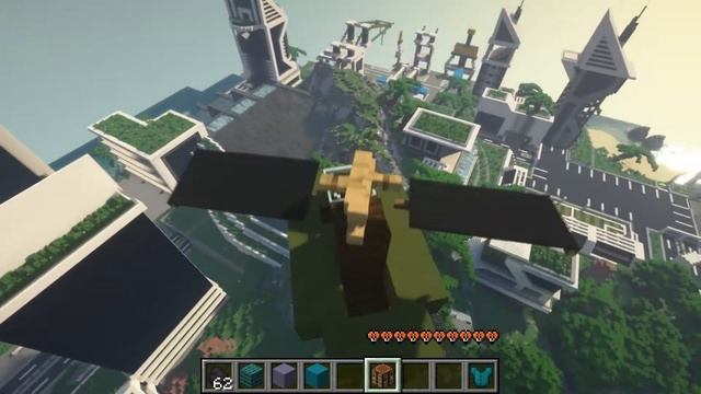 Машины и вертолеты без модов! (датапак BubbleVehicles) смотреть онлайн