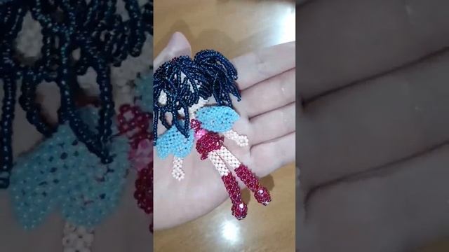 Муза???#бисероплетение #бисеромания #амигурумиизбисера #shortvideo #бисер #subscribe #врек #diy #ре