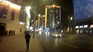 Aerial view of Moscow city, Moscow Metro, Mall, New Arbat steet 4K