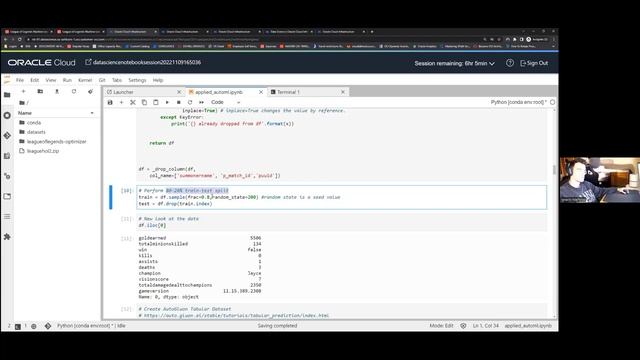 Machine Learning on OCI for League of Legends - Model Building with scikit-learn and AutoGluon смотреть онлайн