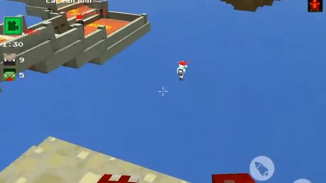 [Block Force - Pixel Style Gun Shooter Game] WTF a Flying people! смотреть онлайн