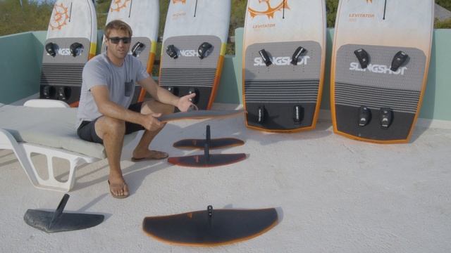 The Slingshot Hover Glide Infinity 76cm hydrofoil wing for hydrofoiling