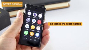 Original SOYES S23 PRO 3.0’’ IPS 2GB/16GB Small Size 3G Android Mini Smart Phone