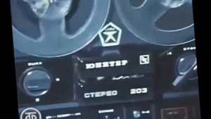 Реклама СССР-352. 1980г. "ЮПИТЕР-203" катушечный магнитофон.
