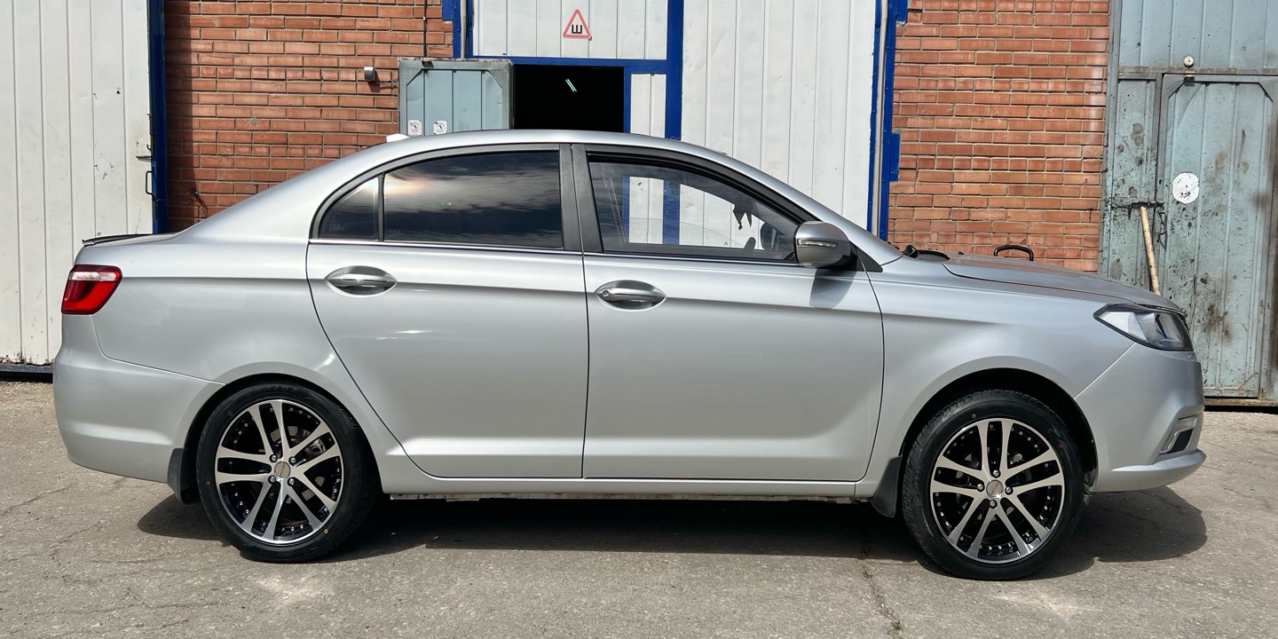 r17 диски Рельсы ? на Lifan Solano рельсы + haida 215/50