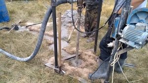 Бурение скважины на воду. 50 мм. Глубина 27 м.