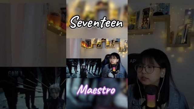 Seventeen-Maestro | Реакция на клип скоро на канале.#shorts
#seventeen #Maestro #ydsisters #kpop