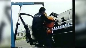 Краш тест Audi 100 c4, BMW e34, Mercedes w124 в переводе на русский язык.mp4