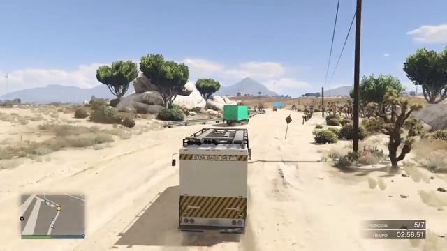 Carrera de GTA V Online con la super caravana !!!! смотреть онлайн