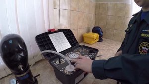 ✔Система контроля дыхательных аппаратов "СКАД-1" (подготовка к работе)