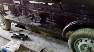 Нива 2329 Пикап после покраски, мини осмотр автомобиля Нива 2329.