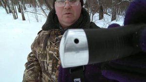 Нож СИГ 3 алмазная сталь ХВ5 ,обзор ,небольшой тест на природе