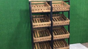 Новые витрины для овощей и фруктов