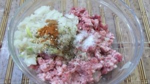 Творожное тесто с фаршем