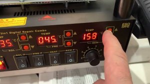 Gordak 863 фен работает некорректно.