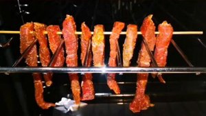 "Вяленое" пропеченное мясо. Вяленое мясо в духовке. Как приготовить вяленое мясо. Вялим мясо