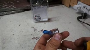 Решение проблемы брака ламп H7 AVS Spectras xenon 5000k на Lada Vesta.