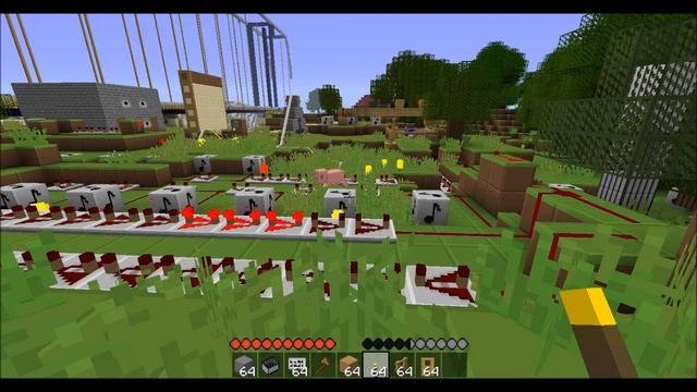 Minecraft- Twinkle Twinkle Little Star Redstone Machine смотреть онлайн