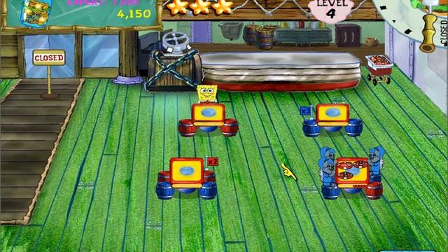 Spongebob Squarepants Diner Dash (Gameplay) смотреть онлайн