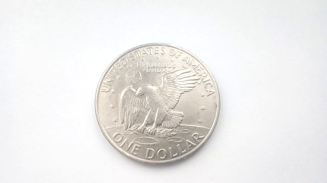 Обзор 1 доллара 1972 г. США „Доллар Эйзенхауэра" смотреть онлайн