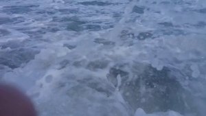 Пляж Легиан, Бали июнь 2019 - сильный прибой в деталях!