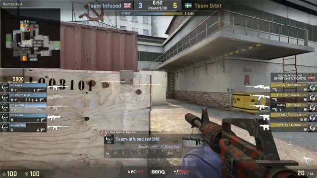 Infused vs Orbit, Game 1 | Gfinity 2015 - Spring Masters #1 смотреть онлайн