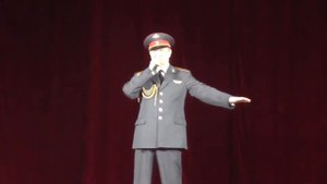 Песня "Как хорошо быть генералом"; исп. - А. Тарханов