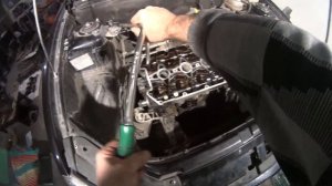 Ремонт Приора. ВАЗ 21126. Как снять ГБЦ с двигателя. How to remove the cylinder head from the engin