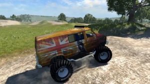 BeamNG drive Ford e250!