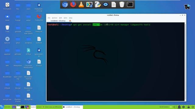How To Install Kernel Based Virtual Machine (KVM) In Kali Linux ?