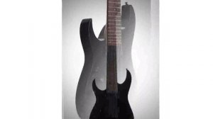 Ibanez RG 8-String Left-Handed Electric Guitar Black