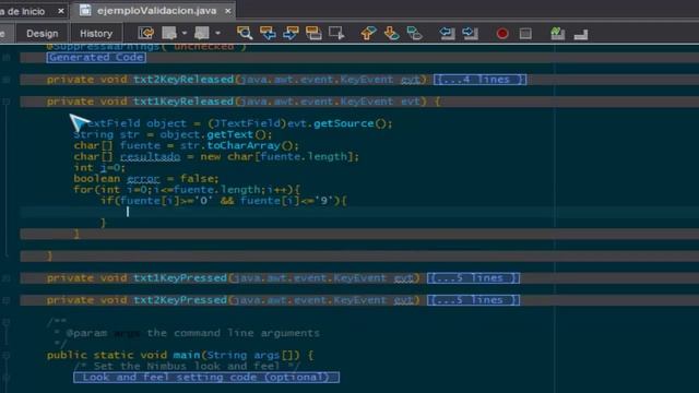 Tutorial Java: validar campos de texto mediante codigo ASCII смотреть онлайн