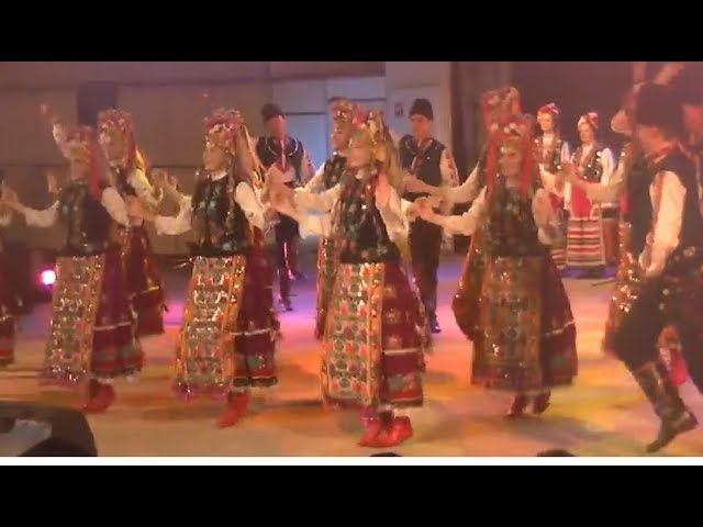 Болгарский народный танец Тракии Bulgarian folk dance