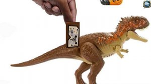 Jurassic World DINO TRACKERS 2023 Facts App Scan Codes All Dinosaurs Gigantspinosaurus Carnotaurus