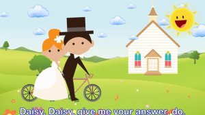 evokids - Daisy, Daisy Daisy Bell | Nursery Rhymes | Kids songs
