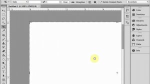 Вылеты в Adobe Photoshop