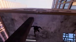 Как прыгать вниз спиной на ПК / трюк с телефоном /Spider man Miles Morales сделать прыжок на PC