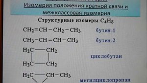 Органическая химия. Изомерия. ЕГЭ.