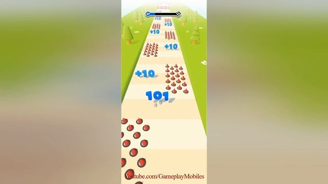 Number Run 3D - Gameplay Walkthrough - Levels 1-50 смотреть онлайн
