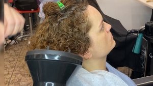 Как высушить волосы после завивки