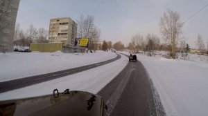 ГАЗ-67 и ГАЗ-69 Пробег по городу в мороз