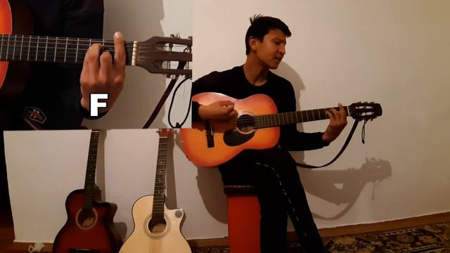 Рота подъем разбор на гитаре Казак тилинде смотреть онлайн