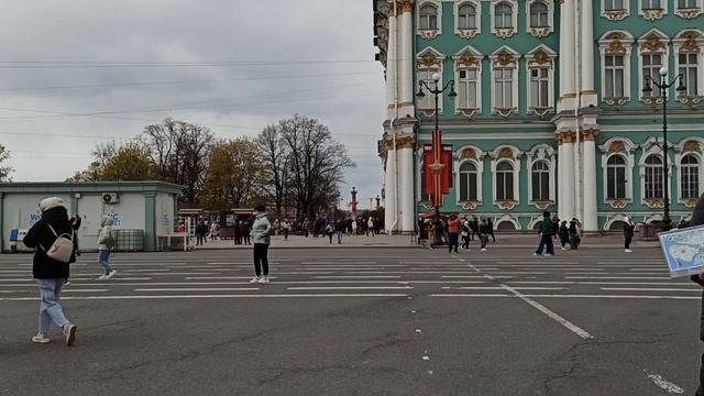 #прогулка #спб #дворцоваяплощадь подготовка к Параду Победы. 06 мая 2023 года.